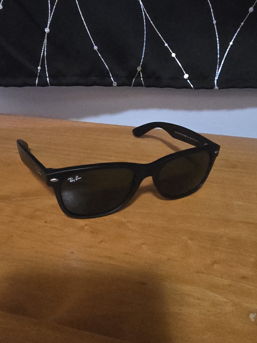 Ray-Ban Black Sunglasses with Dark Lenses